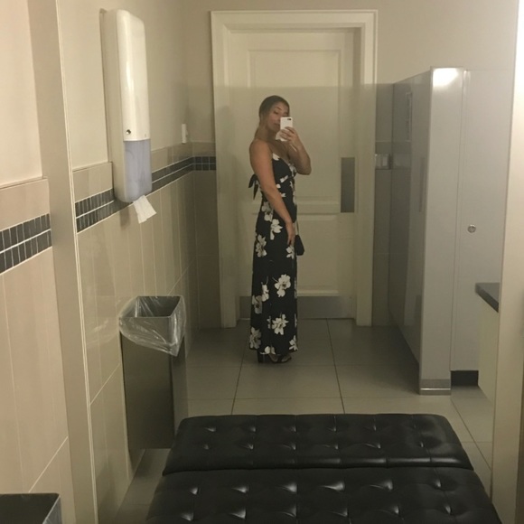 Mendocino Long Floral Dress - Picture 2 of 2